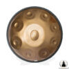 Gylden Handpan - 17 Toner - Tilbehør medfølger