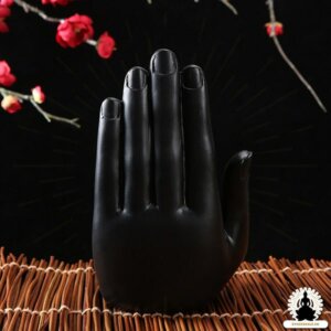Buddha Figurer Buddha hånd i harpiks (18 cm) Zen Home Decoration (3)